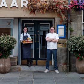 Dean and Tasso outside Haar in St Andrews (Pic: Submitted)