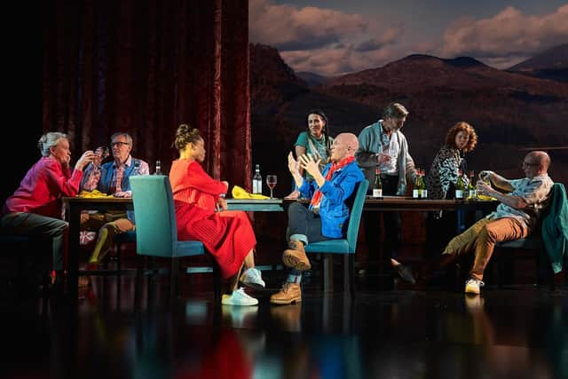 Peter Arnott's play Group Portrait in a Summer Landscape was staged at Pitlochry Festival Theatre and the Royal Lyceum Theatre in Edinburgh earlier this year. Picture: Fraser Band