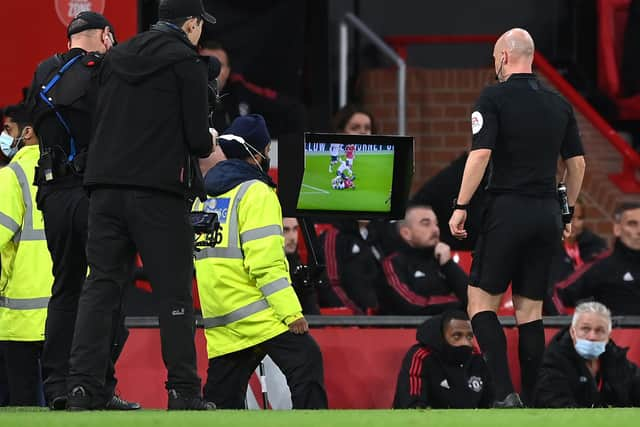 The choice of camera angle can be crucial to a VAR decision (Picture: Shaun Botterill/Getty Images)