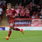 Leighton Clarkson impressed on his debut for Aberdeen. (Photo by Ross Parker / SNS Group)