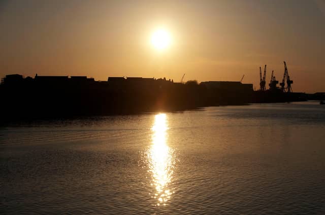 The banks of the River Clyde were once the beating heart of heavy industry in Scotland and are now home to cutting-edge research (Picture: Andy Buchanan/AFP via Getty Images)