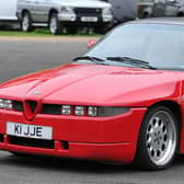 A 1989 3.0 litre V6 Alfa Romeo SZ by Zagato, nicknamed Il Mostro - the monster