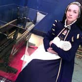 Mary of Guise, portrayed at Linlithgow Museum, spoke in her native French to Scots and English nobles so both could understand her as they would have struggled to communicate using Scots and English (Picture: Graham Hamilton)
