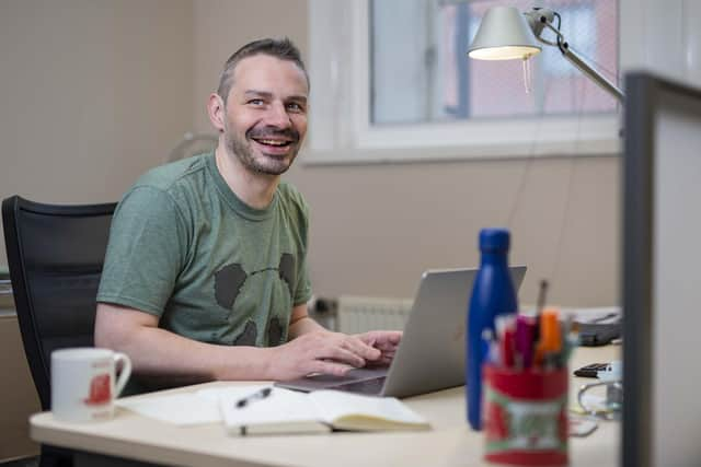 Mike Innes, head of operations at Empty Kitchens Full Hearts, which has provided more than 1.7 million meals for people struggling to feed themselves since the charity launched in April 2020. Picture: Kasia Sowinska