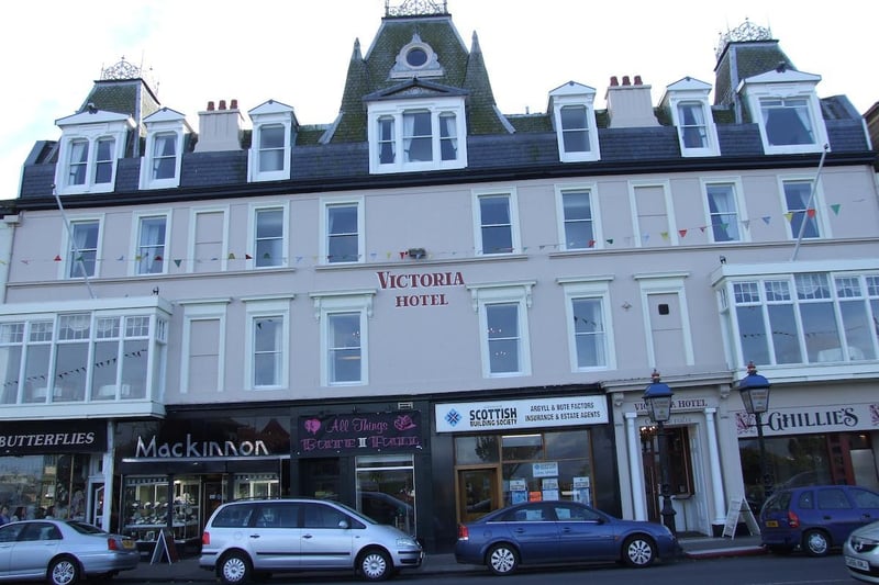 In the town of Rothesay on the Isle of Bute, the family-run Victoria Hotel has beautiful views over the Winter Gardens and Rothesay Bay and is just a few minutes' walk from Rothesay Castle.