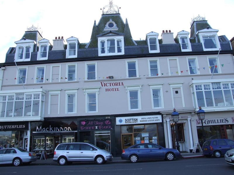 In the town of Rothesay on the Isle of Bute, the family-run Victoria Hotel has beautiful views over the Winter Gardens and Rothesay Bay and is just a few minutes' walk from Rothesay Castle.