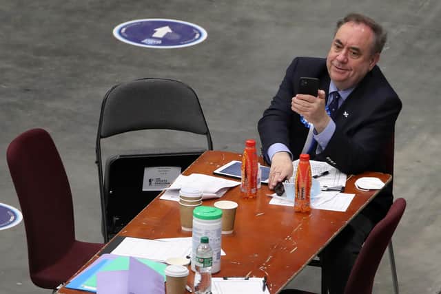 Did the Alba Party, led by former first minister Alex Salmond, have any impact on the final results?