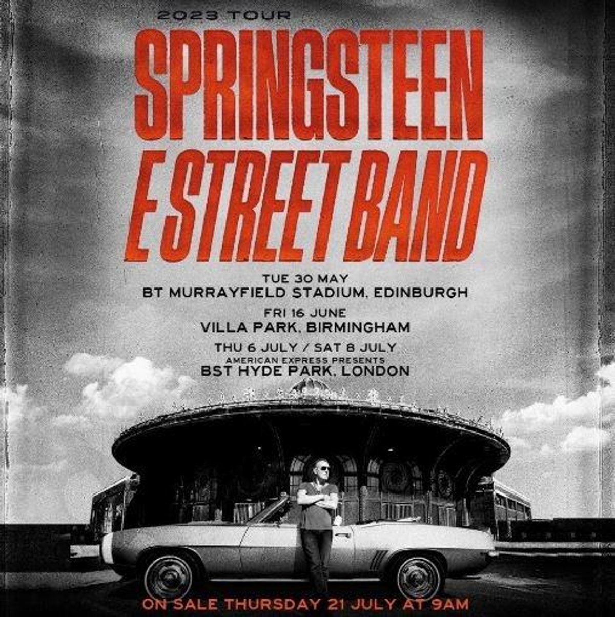 Bruce Springsteen and the E Street band announce UK tour – with Edinburgh date scheduled for May 2023