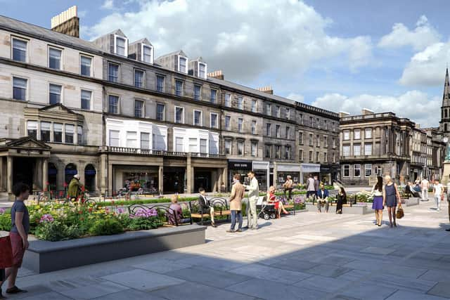 Plans for the redesigned George Street.