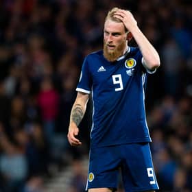 Scotland striker Oli McBurnie could be converted into a makeshift Sheffield United centre-half due to a defensive crisis. (Photo by Alan Harvey / SNS Group)