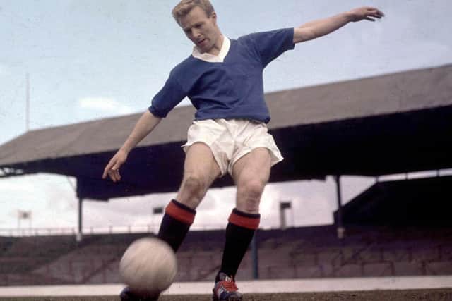 Davie Wilson scored when Rangers played Standard Liege in 1961-62