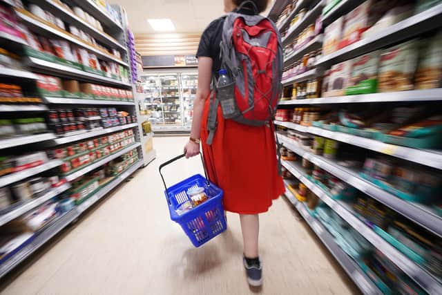 Food and drink inflation eased to 2.2% last month from 3% in April.