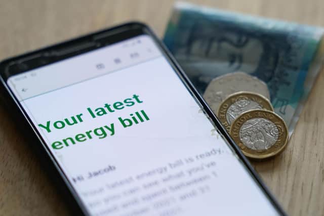 Higher household energy bills are likely to feed through into April's inflation figures.