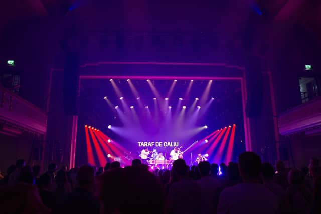 Romany folk outfit Taraf de Caliu reopened Leith Theatre this year for the first in a series of Edinburgh International Festival shows. Picture: Jessica Shurte