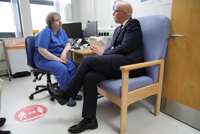 First Minister John Swinney will set out his programme for government on Tuesday afternoon.