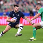 Toulouse-bound Blair Kinghorn won his 50th Scotland cap against Ireland at the recent Rugby World Cup in France. (Photo by Laurence Griffiths/Getty Images)
