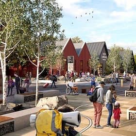 Artist's impression of part of the planned Lomond Banks development
Pic: Lomond Banks