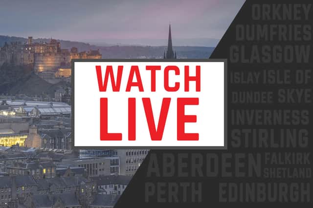 Watch live as Nicola Sturgeon updates MSPs at Holyrood.