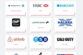 Some of the major websites down across the UK include PlayStation and HSBC banking (Photo: Down Detector).