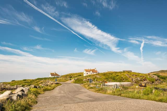 Residents on South Uist have been protesting the latest CalMac ferry cancellation announcement (pic: Robert Kelly)