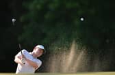 Bob MacIntyre plays a shot from a bunker on the fifth hole during the second round of the 124th US Open at Pinehurst Resort in North Carolina. Picture: Ross Kinnaird/Getty Images.