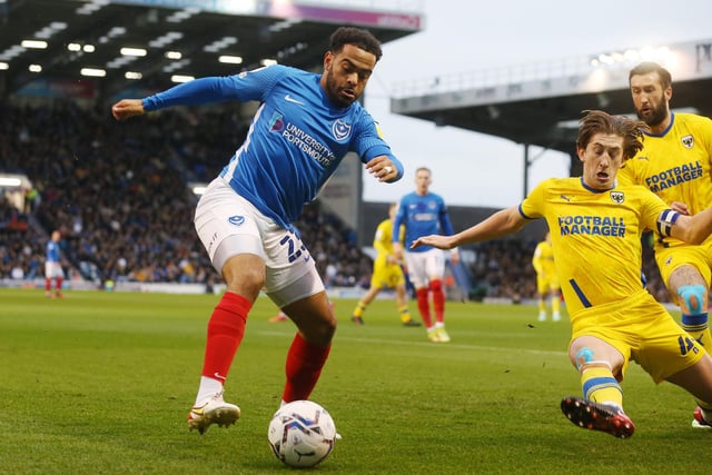Like Morrell, Louis Thompson has been a key all-rounder for Pompey this season. The 27-year-old has been a standout performer in the centre of the park when fit, being recognised by fans for his impressive displays. If he can be keep fit then he would start alongside Morrell in the centre of midfield.