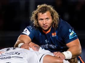 "Schoo! Schoo!" Scotland's South African-born loosehead prop Pierre Schoeman is a Murrayfield cult favourite.