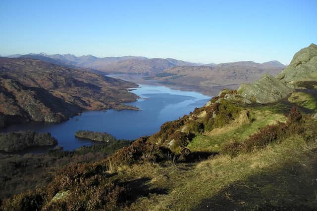 Loch Katrine is at the heart of Great Trossachs Forest, the UK's newest and largest national nature reserve and one of the largest areas of native woodland in Scotland. Picture: Shirley Leek