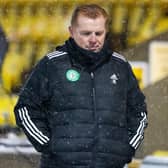 Celtic manager Neil Lennon at full time after the 2-2 draw in Livingston on January 20. (Photo by Alan Harvey / SNS Group)
