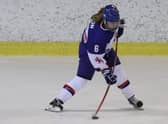 Beth Scoon plays ice hockey for Team GB.