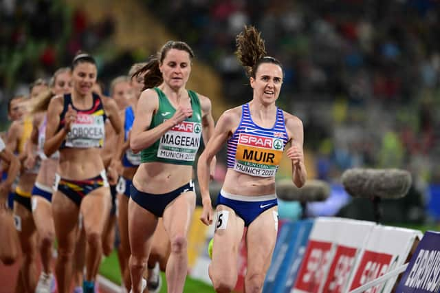 Muir won the title ahead of Ireland's Ciara Mageean.