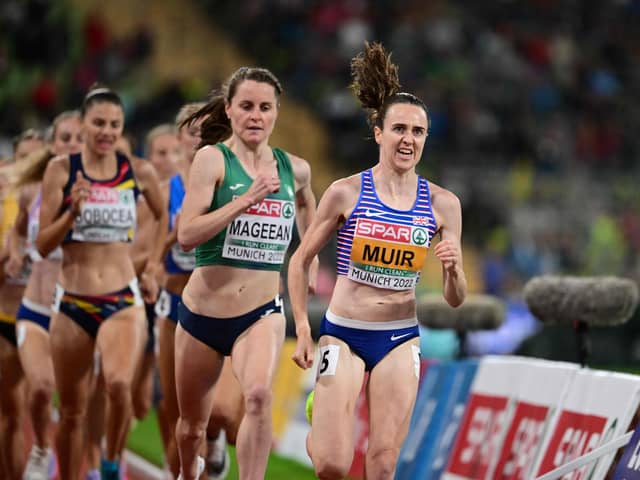 Muir won the title ahead of Ireland's Ciara Mageean.