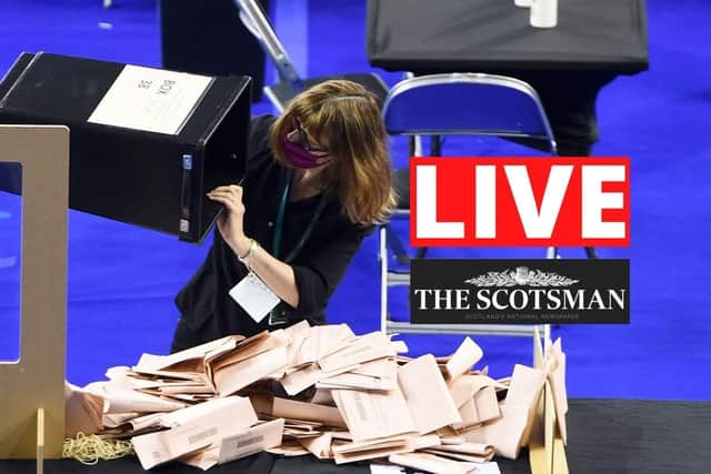 Live updates on the Scottish Parliament election results.