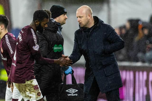 Baningime says manager Steven Naismith gave the team great confidence when they last faced Celtic.