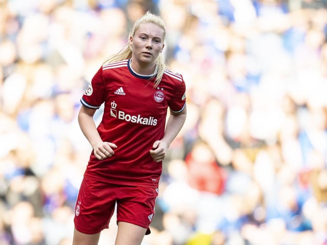 The Dons' vice-captain was one of Aberdeen's star performers during their excellent debut season in the SWPL. Both her and her club can only get stronger this term.