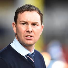 Former Ross County manager Derek Adams will lead his Morecambe side to Stamford Bridge on Sunday. Pic: SNS