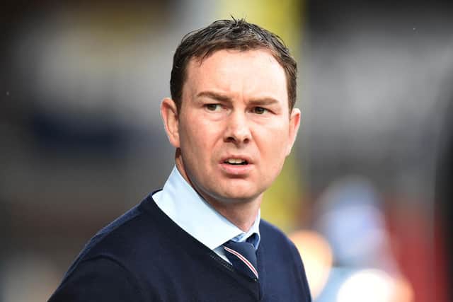 Former Ross County manager Derek Adams will lead his Morecambe side to Stamford Bridge on Sunday. Pic: SNS