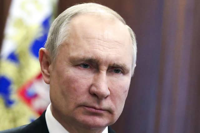 A key ally of Russian president Vladimir Putin has boasted that the Kremlin is “playing with the West’s minds” by using social media in ways with which western governments cannot cope. Similar tactics are now being used by politicians all over the world, warns Joyce McMillan (Picture: Mikhail Klimentyev/Sputnik/Kremlin pool photo via AP)