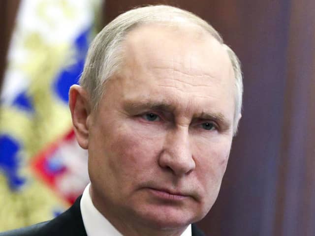 A key ally of Russian president Vladimir Putin has boasted that the Kremlin is “playing with the West’s minds” by using social media in ways with which western governments cannot cope. Similar tactics are now being used by politicians all over the world, warns Joyce McMillan (Picture: Mikhail Klimentyev/Sputnik/Kremlin pool photo via AP)