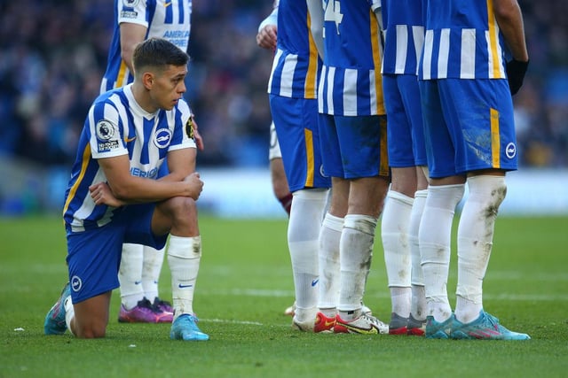 Brighton have stumbled recently and although they shouldn't have to worry about relegation danger, they will want to pick up a couple of results to avoid any lingering doubts. They’ve been given a 