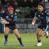 Contrasting fortunes for Glasgow Warriors pair George Turner, left, and Sione Tuipulotu. Turner has been ruled out for six to eight weeks but Tuipulotu will return for the Champions Cup match against Harlequins. (Photo by Ross MacDonald / SNS Group)
