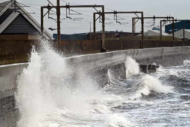 Storm Arwen battered Scotland. Picture: John Devlin