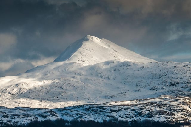 Ben Lomond is Scotland's busiest peak, so if you want to enjoy the views without the crowds then winter is the best time. Walkers should hike up the south ridge's well-trodden path to the top before considering if it is safe to descend the less popular Ptarmigan ridge.