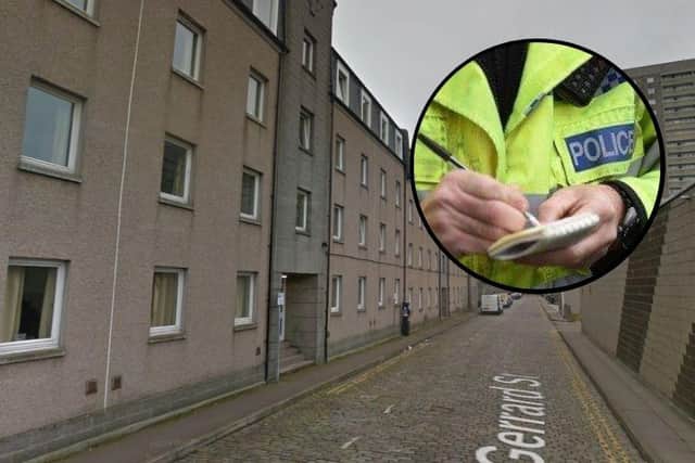 Aberdeen: Man found seriously injured in Aberdeen stairwell taken to hospital