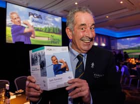 Ryder Cup legend Sam Torrance was the guest of honour at th PGA in Scotland Lunch in the Glashow Hilton Hotel. Picture: Kenny Smith Photography