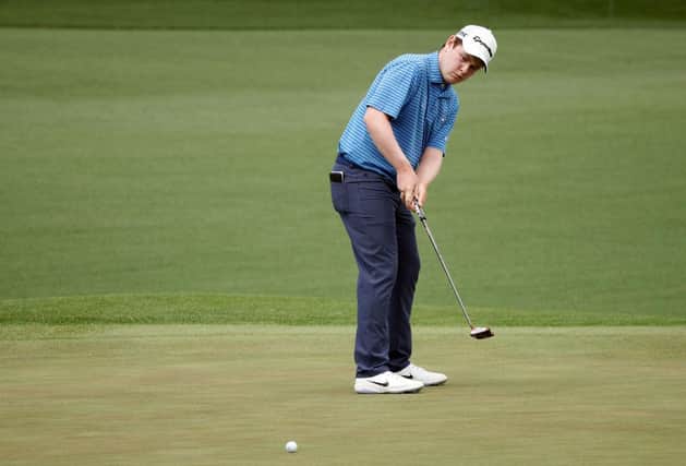 Bob MacIntyre finished joint-12th in the season's first major, last month's Masters at Augusta National Golf Club in Georgia. Picture: Kevin C. Cox/Getty Images.