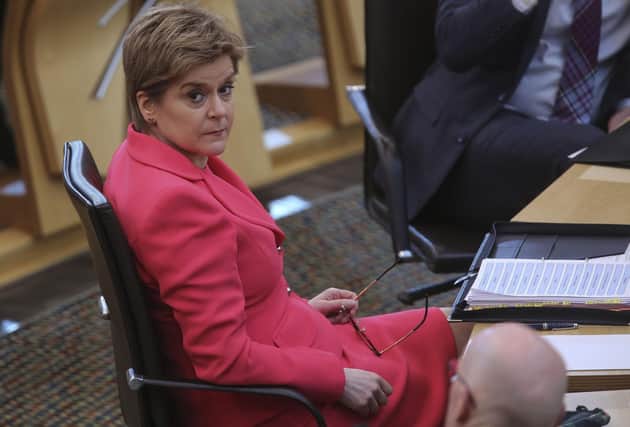 Scotland's First Minister Nicola Sturgeon held top level meetings with civil servants about the SNP’s blueprint to leave the UK, according to reports (Photo: Fraser Bremner/Daily Mail).