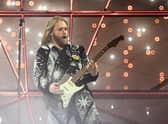 Sam Ryder stormed to second place in Saturday's Eurovision Song contest final in Turin (Photo by Marco Bertorello/AFP via Getty Images)