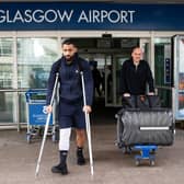 Celtic defender Cameron Carter-Vickers has surgery on his knee earlier this month.