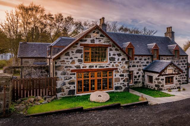 Edinbane Lodge on Skye has been awarded four AA rosettes for the quality of its food